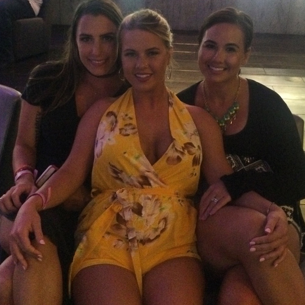 Fashion Nova Yellow Romper